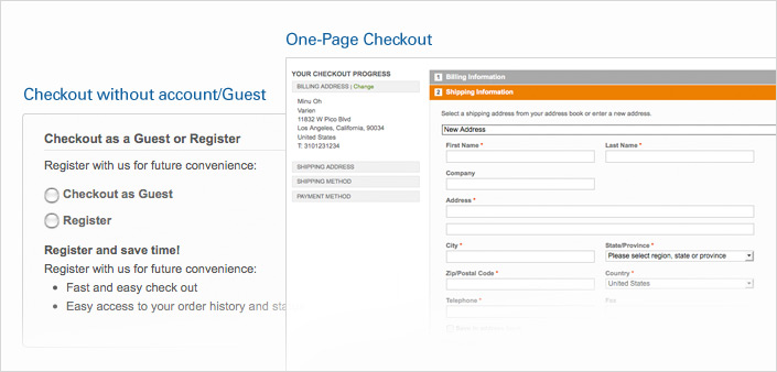 ecommerce checkout